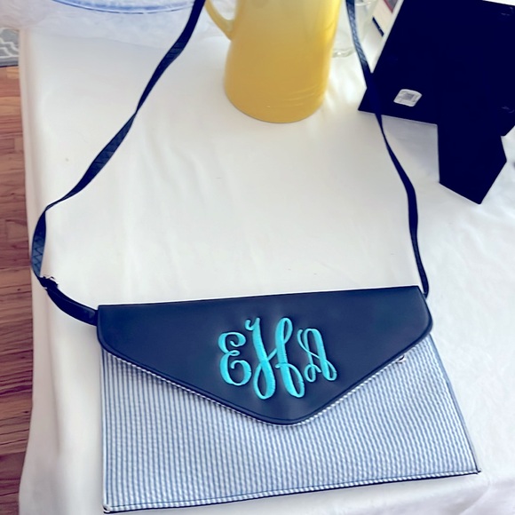 Monogram zip pouch - Picture 6 of 6